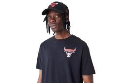 New Era T-Shirt NBA Holographic Chibul Schwarz/Grau/Hellblau/Hellgrau/Rot/Beige