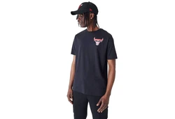 New Era T-Shirt NBA Holographic Chibul Schwarz/Grau/Hellblau/Hellgrau/Rot/Beige