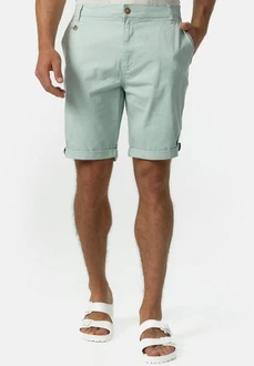 Indicode Chinoshorts Creel Grün/Türkis/Hellgrün
