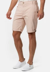 Indicode Chinoshorts Creel Beige/Khaki