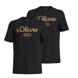 s.Oliver T-Shirt Casual im 2er Pack Silber/Grau