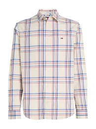Langarmhemd TJM REG POPLIN CHECK SHIRT