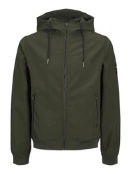 Jack & Jones Blouson Softshell Jacke JJEBASIC 6018 Dunkelgrün/Grün
