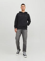 Jack & Jones Sweatshirt JJESTAR (1-tlg) Schwarz/Dunkelblau/Hellblau/Dunkelgrau/Grau/Lila