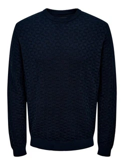 ONLY & SONS Rundhalspullover Kalle (1-tlg)