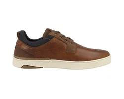 Bullboxer Herren Schnürschuh Sneaker Braun/Beige/Dunkelbraun