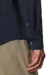 Marc O'Polo Langarmhemd Dunkelblau/Blau/Hellblau