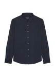 Marc O'Polo Langarmhemd Dunkelblau/Blau/Hellblau
