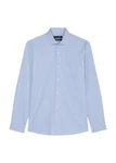 Marc O'Polo Langarmhemd Blau/Hellblau