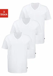 Bruno Banani T-Shirt mit V-Ausschnitt (3er-Pack) 