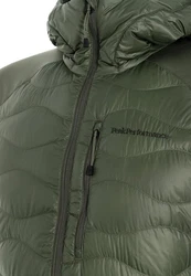 Peak Performance Kurzjacke Helium Down Hybrid Hood Dunkelgrün/Grün