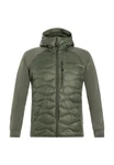 Peak Performance Kurzjacke Helium Down Hybrid Hood Dunkelgrün/Grün