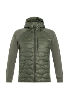 Peak Performance Kurzjacke Helium Down Hybrid Hood Dunkelgrün/Grün