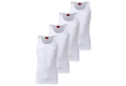 HUGO Herren Unterhemd Tank Top (4er Pack) 