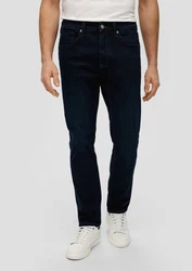 s.Oliver Stoffhose Jeans Nelio Slim Fit Mid Rise Slim Leg Hyperstretch Weiß/Dunkelblau/Creme/Hellblau