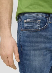 s.Oliver Stoffhose Jeans Nelio Slim Fit Mid Rise Slim Leg Hyperstretch Neonfarben/Blau/Grün/Dunkelgrün/Hellgrün