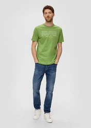 s.Oliver Stoffhose Jeans Nelio Slim Fit Mid Rise Slim Leg Hyperstretch Neonfarben/Blau/Grün/Dunkelgrün/Hellgrün