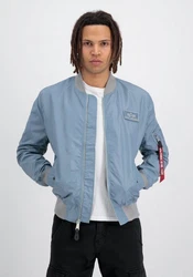 Alpha Industries Bomberjacke MA-1 TTC Two Tone Contrast Blau/Hellblau