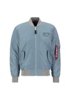 Alpha Industries Bomberjacke MA-1 TTC Two Tone Contrast Blau/Hellblau