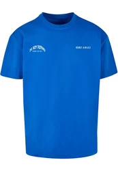 Merchcode T-Shirt Barely Awake Heavy Oversize Tee Blau/Hellblau/Dunkelblau