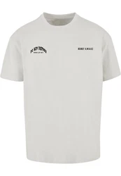 Merchcode T-Shirt Barely Awake Heavy Oversize Tee Grau/Beige/Khaki/Hellgrau