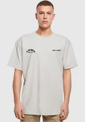 Merchcode T-Shirt Barely Awake Heavy Oversize Tee Grau/Beige/Khaki/Hellgrau