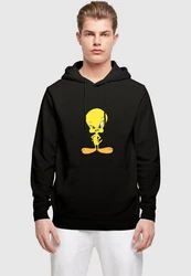 ABSOLUTE CULT Herren Looney Tunes Angry Tweety Hoody Beige/Grün/Gelb/Weiß/Schwarz