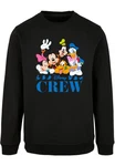 ABSOLUTE CULT Rundhalspullover Mickey Mouse - Disney Friends Crewneck (1-tlg) Schwarz/Grau/Creme