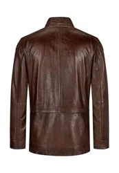 Milestone Fieldjacket MS-Jose Dunkelbraun/Braun/Dunkelrot