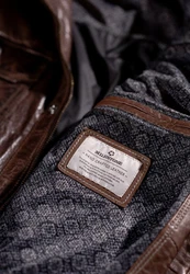 Milestone Fieldjacket MS-Jose Dunkelbraun/Braun/Dunkelrot