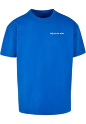 Merchcode T-Shirt Break The Rules Heavy Oversize Tee Blau/Pastell/Hellblau