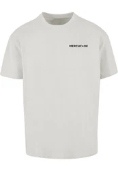 Merchcode T-Shirt Break The Rules Heavy Oversize Tee Grau/Hellgrau/Khaki/Beige