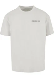Merchcode T-Shirt Break The Rules Heavy Oversize Tee Grau/Hellgrau/Khaki/Beige