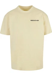 Merchcode T-Shirt Break The Rules Heavy Oversize Tee Gelb/Beige/Khaki