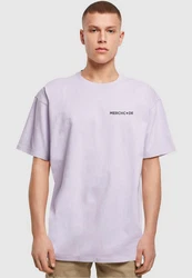 Merchcode T-Shirt Break The Rules Heavy Oversize Tee Lila