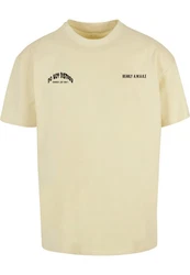 Merchcode T-Shirt Barely Awake Heavy Oversize Tee Khaki/Gelb/Beige/Braun/Gold