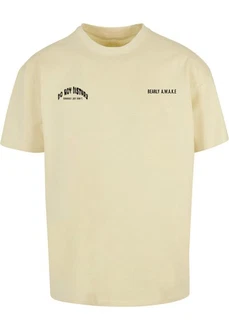 Merchcode T-Shirt Barely Awake Heavy Oversize Tee Khaki/Gelb/Beige/Braun/Gold