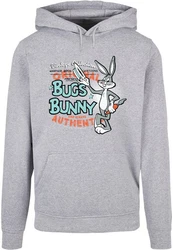 ABSOLUTE CULT Kapuzensweatshirt Looney Tunes Vintage Bugs Bunny Rot/Grau/Lila/Hellblau