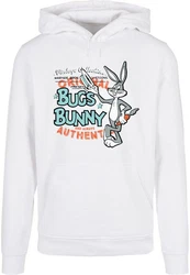 ABSOLUTE CULT Kapuzensweatshirt Looney Tunes Vintage Bugs Bunny Creme/Rot/Hellblau/Weiß/Orange