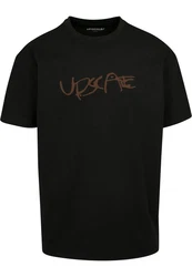 Upscale by Mister Tee T-Shirt Giza Oversize Tee Schwarz/Rot/Grün/Weiß