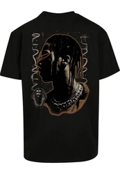 Upscale by Mister Tee T-Shirt Giza Oversize Tee Schwarz/Rot/Grün/Weiß