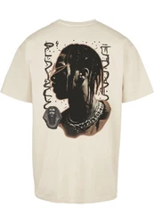 Upscale by Mister Tee T-Shirt Giza Oversize Tee Creme/Beige/Braun/Weiß
