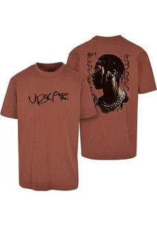 Upscale by Mister Tee T-Shirt Giza Oversize Tee Orange/Rot/Braun/Bordeaux Upscale by Mister Tee T-Shirt Giza Oversize Tee Orange/Rot/Braun/Bordeaux