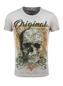Key Largo T-Shirt T-Shirt Triangle Skull MT00187