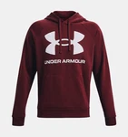 Under Armour Kapuzenpullover UA RIVAL FLEECE BIG LOGO HD Kastanienrot (690)