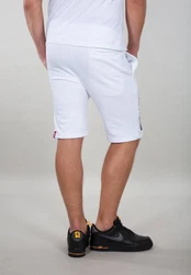 Alpha Industries Sweatshorts Big Letters Short Weiß/Creme