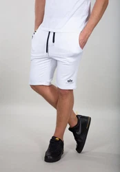Alpha Industries Sweatshorts Big Letters Short Weiß/Creme