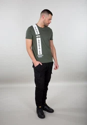 Alpha Industries T-Shirt Defense Dunkelgrün
