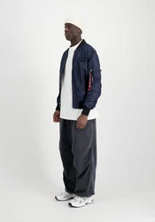 Alpha Industries Bomberjacke MA-1 TTC Two Tone Contrast navy / schwarz