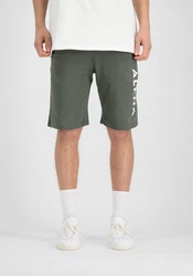 Alpha Industries Shorts Alpha Jersey Short Dunkelgrün/Khaki
